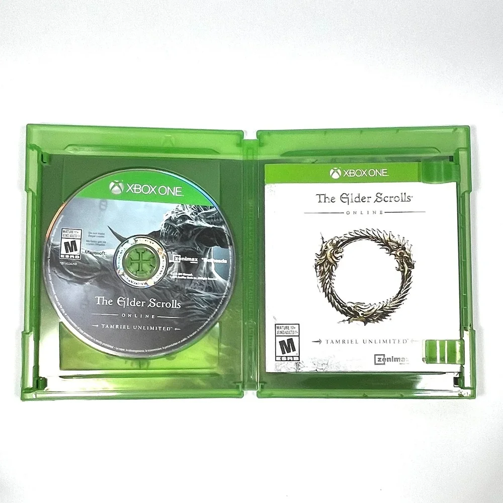 The Elder Scrolls Online Tamriel Unlimited Xbox One Complete CIB Tested Manual